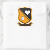 Stickers "Paix et Amour" (Sac)