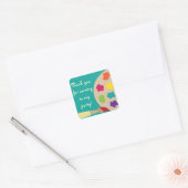 Stickers Palette d'Art - Turquoise (Enveloppe)