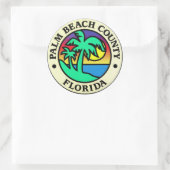 Stickers Palm Beach Comté Floride (Sac)