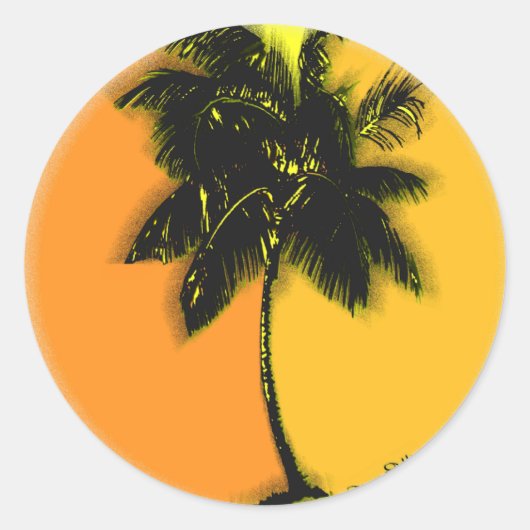 Stickers Palm Tree (Devant)