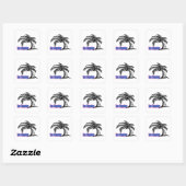 Stickers Palm Tree de Los Angeles #1 (Feuille)