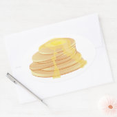 stickers Pancakes - ovales (Enveloppe)