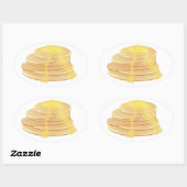 stickers Pancakes - ovales (Feuille)