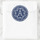 Stickers Papel Picado Monogram - Marine (Sac)