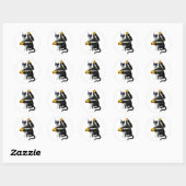 Stickers papillon (Feuille)