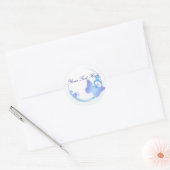 Stickers Papillon bleu (Enveloppe)