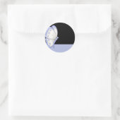 Stickers Papillon bleu (Sac)