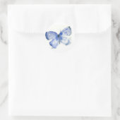 Stickers Papillon bleu (Sac)