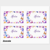 Stickers Papillon mou (Feuille)