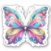 Stickers papillon Pastel (Devant)