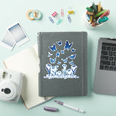 Stickers Papillon personnalisées Decal Papillon (Couverture iPad)