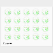 Stickers Papillon vert (Feuille)
