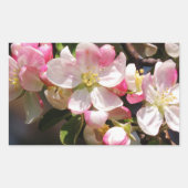 Stickers Pâques aux fleurs bleues (Devant)