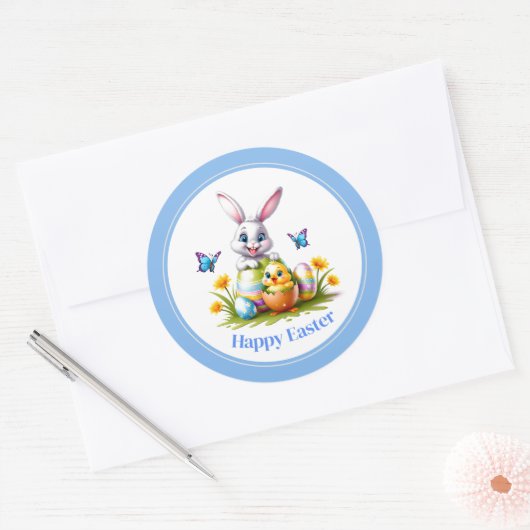 Stickers Pâques-Bunny (Enveloppe)