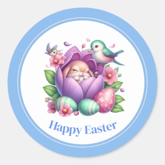 Stickers Pâques-Bunny (Devant)