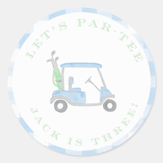 Stickers Par-Tee (Devant)