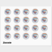 Stickers Parachute Zebra (Vel)