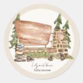 Stickers Parc national étiquette rond (Devant)