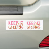 stickers pare-chocs bizarre (En voiture)