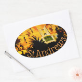 stickers pare-chocs Bubblepacific, église St Andre (Enveloppe)