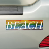 stickers pare-chocs Bubblepacific, PLAGE (En voiture)