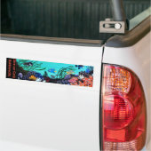 stickers pare-chocs Bubblepacific, sauver notre co (Sur camion)