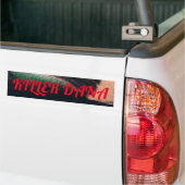stickers pare-chocs Bubblepacific, tueur dana (Sur camion)