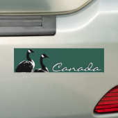 Stickers pare-chocs Canada Stickers oies du Canada (En voiture)