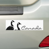Stickers pare-chocs Canada Stickers oies du Canada (En voiture)