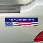 Stickers pare-chocs de campagne électorale (En voiture)