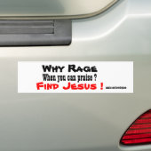 stickers pare-chocs de Jésus (En voiture)