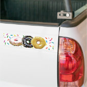 Stickers pare-chocs Donut Doughnut (Sur camion)