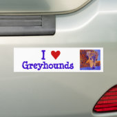 Stickers pare-chocs Greyhound (En voiture)