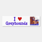 Stickers pare-chocs Greyhound (Devant)