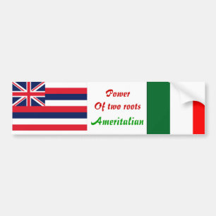 stickers pare-chocs italiens américains