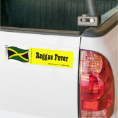 stickers pare-chocs jamaïcain-Reggae (Sur camion)