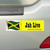 stickers pare-chocs jamaïcains en direct (En voiture)