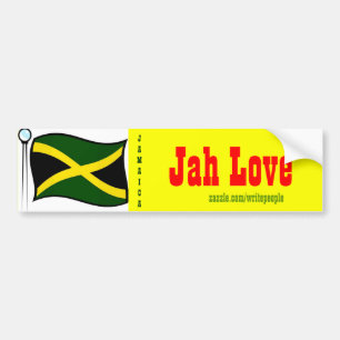 stickers pare-chocs jamaïcains en direct