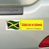 stickers pare-chocs jamaïcains ressemblant mais wi (En voiture)