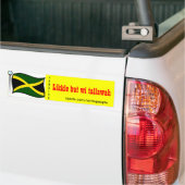 stickers pare-chocs jamaïcains ressemblant mais wi (Sur camion)
