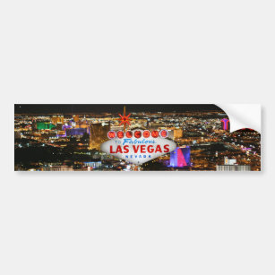 Stickers pare-chocs Las Vegas