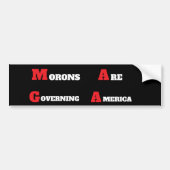 Stickers pare-chocs MAGA (Devant)