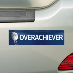 Stickers pare-chocs OVERACHIEVER