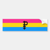 Stickers pare-chocs Pan Pride (Devant)