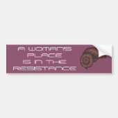 Stickers pare-chocs personnalisés pour les femmes  (Devant)