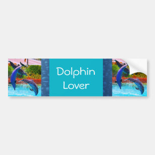 Stickers pare-chocs pour les amateurs de dauphins