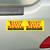 Stickers pare-chocs recallgavin2020 (En voiture)
