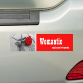 stickers pare-chocs romantique (En voiture)