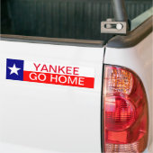 Stickers pare-chocs Texas Flag YANKEE RENTREZ-VOUS (Sur camion)