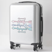 Stickers Parfaitement Imparfaits (Sur valise)